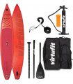 Tabla de Paddle Surf Racer 381 Rojo VirtuFit