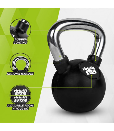 Comprar Pesas rusas de PVC 6 kg VirtuFit en 100x100fitness